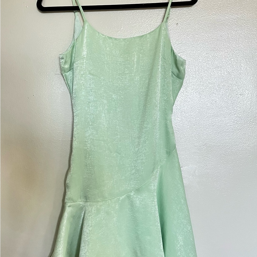 Mint Green Slip Dress